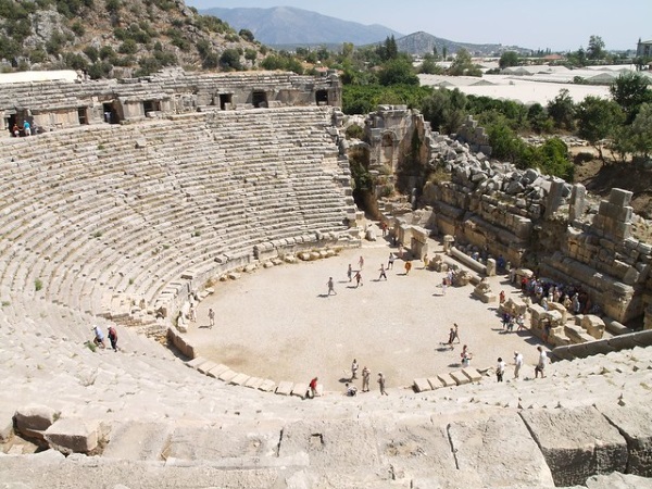 Myra Greek/Roman theater near Antalya