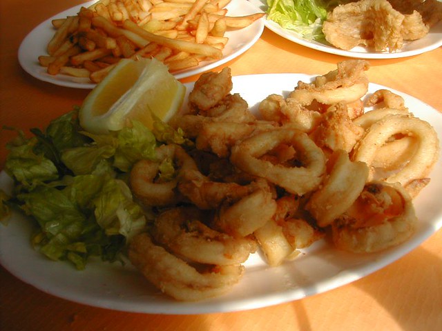 Seafood in estepona