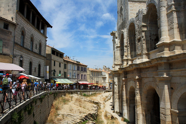 Arles old town