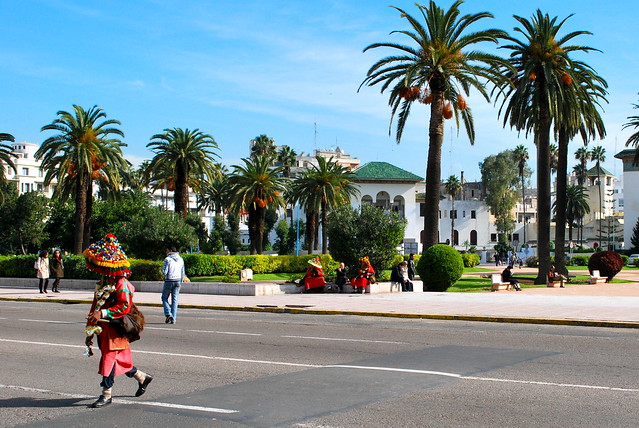 Casablanca city center