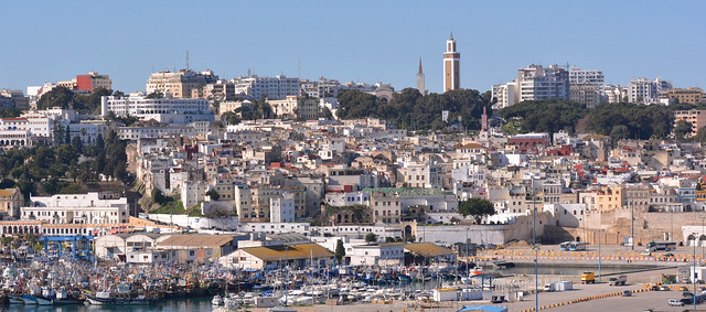  Tangier seen from the Tarifa ferry