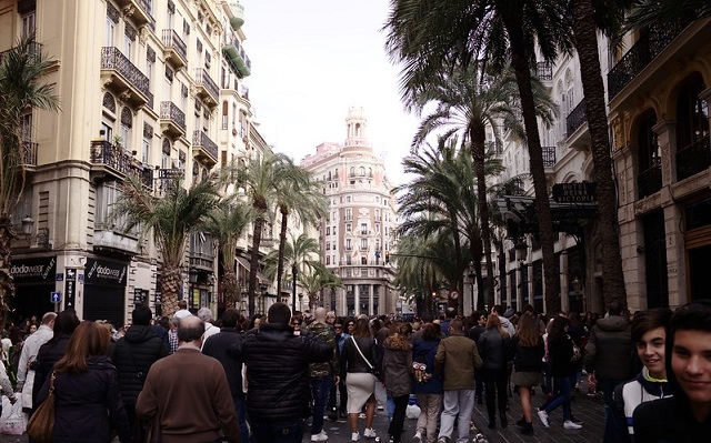 Late afternoon in Valencia