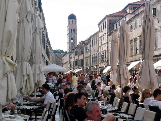 Dubrovnik food and nightlife