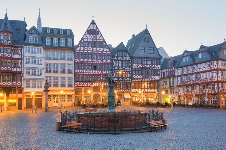 Old  Market Square in Frankfurt